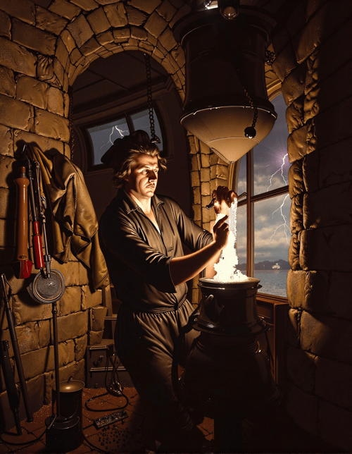 Joseph Wright Of Derby Style by Kappa_Neuro on Tensor.Art