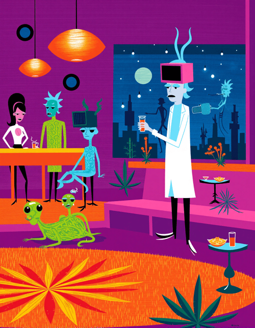 Josh Agle (SHAG) Style by Kappa_Neuro on Tensor.Art
