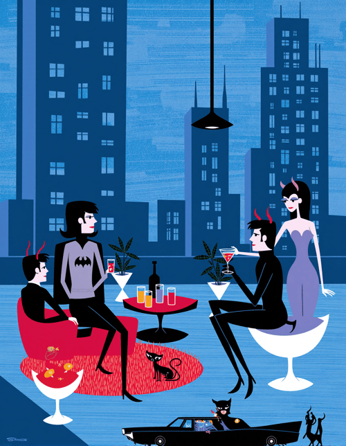 Josh Agle (SHAG) Style by Kappa_Neuro on Tensor.Art