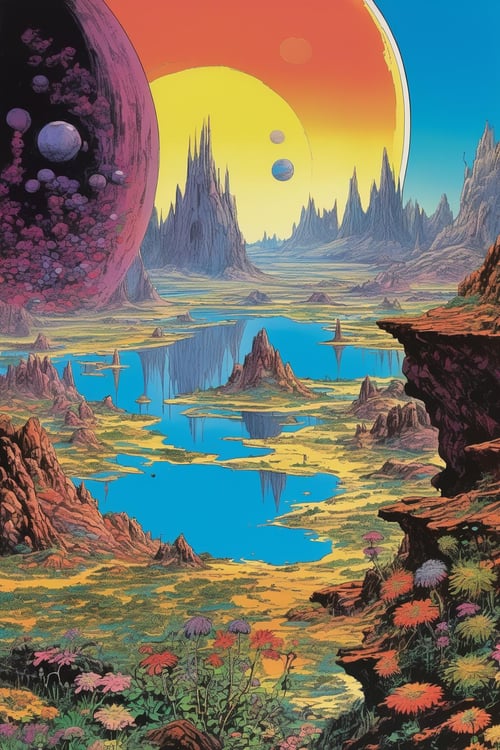 Josh Kirby Style by Kappa_Neuro on Tensor.Art