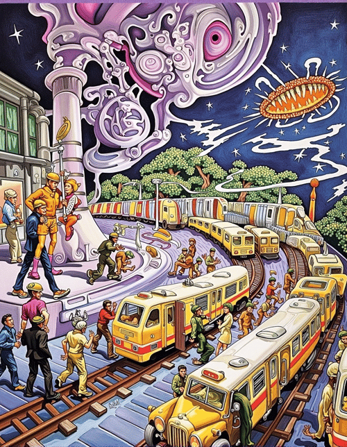 Josh Kirby Style by Kappa_Neuro on Tensor.Art