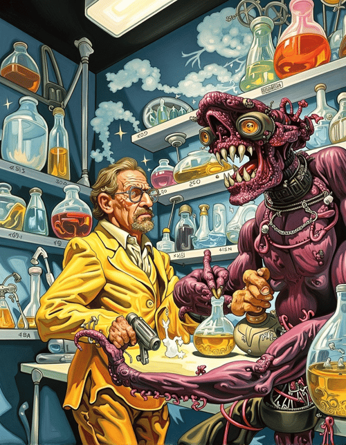 Josh Kirby Style by Kappa_Neuro on Tensor.Art