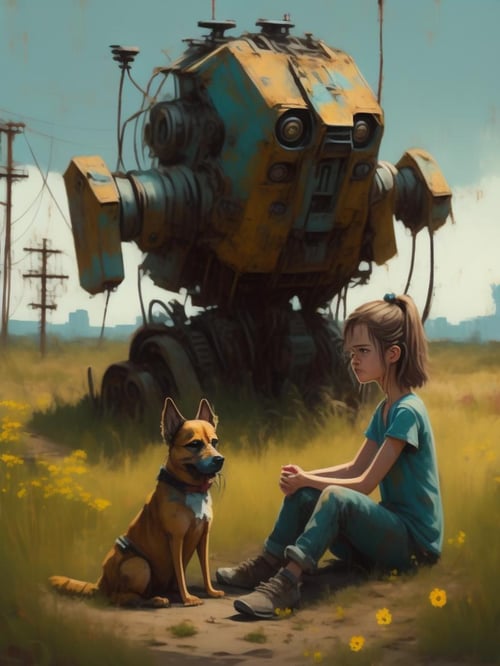 Simon Stålenhag Style by Kappa_Neuro on Tensor.Art
