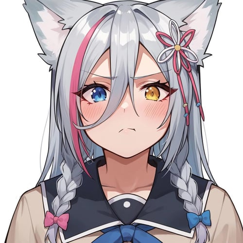 Hinagiku Ronomiya (狼ノ宮ヒナギク) - Vtuber [Pony] by SFCProJunior on Tensor.Art