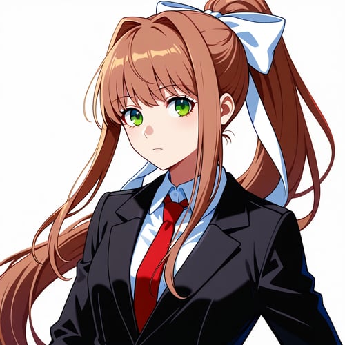 Monika - Doki Doki Literature Club by Strohschein on Tensor.Art