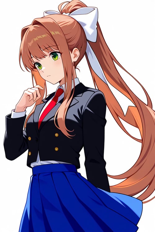 Monika - Doki Doki Literature Club by Strohschein on Tensor.Art