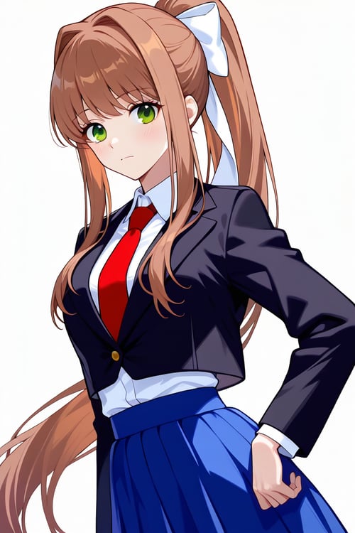 Monika - Doki Doki Literature Club by Strohschein on Tensor.Art