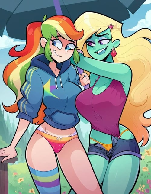 Issue 69 - cartoon artstyle for Pony (Hentaifoundry, etc) [Pony] by stahlregen on Tensor.Art
