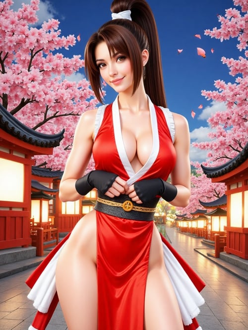Mai Shiranui SNK by Dod creator on Tensor.Art