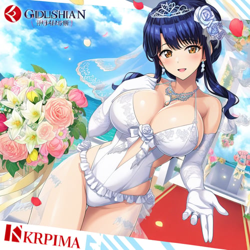 wedding bikini by 阿頭 on Tensor.Art