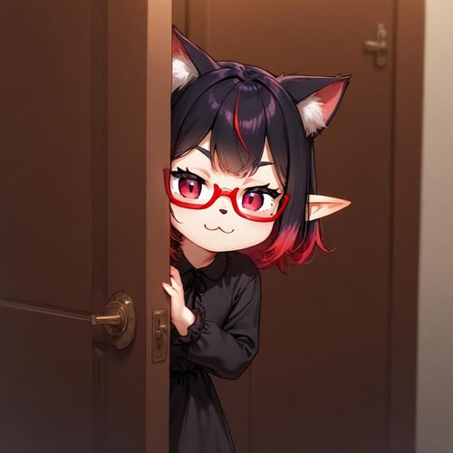 Peeking Out by unfazedanomaly964 on Tensor.Art