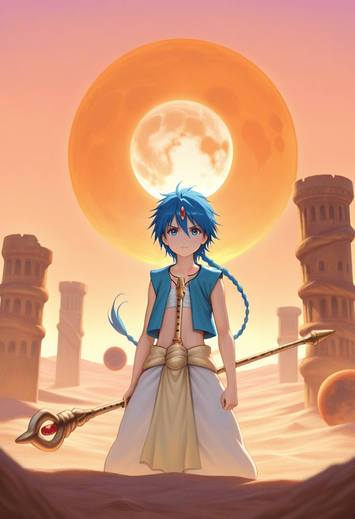 Aladdin | Magi by andinmaro146 on Tensor.Art