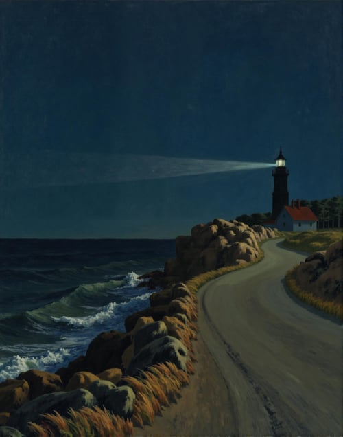 Edward Hopper Style for FLUX by Clumsy_Trainer on Tensor.Art