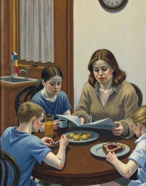 Edward Hopper Style for FLUX by Clumsy_Trainer on Tensor.Art