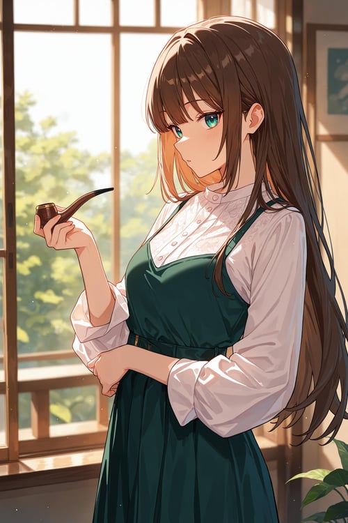 (IL Object) Smoking Pipe (detective) | 烟斗 | パイプ by Akiseki on Tensor.Art