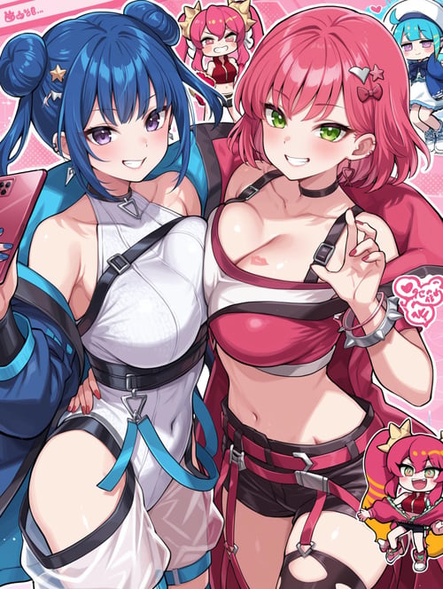Yu-Gi-Oh! - Live Twin - Ki-sikil & Lil-la (ライブツイン- キスキル & リィラ) Illustrious XL by Sqquirtle0007 on Tensor.Art