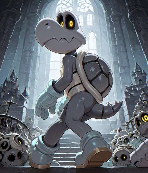 Dry Bones - [Super Mario bros.] ~ (Illustrious) by Aswoll on Tensor.Art