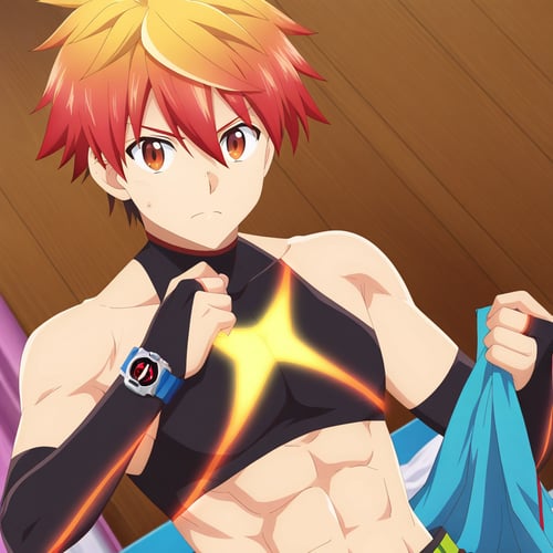 Retto Enjou from HxEros by GuyleD A.I on Tensor.Art