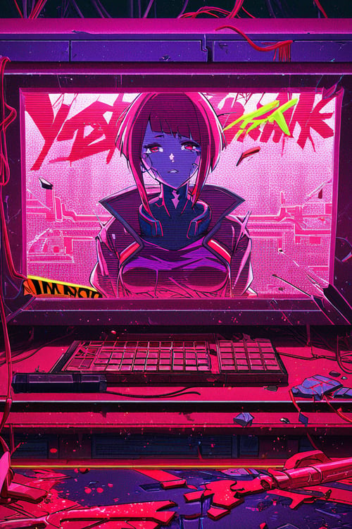 Cherry Static by lumireon on Tensor.Art