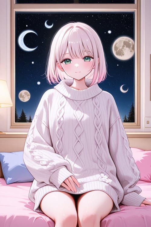 Lunar Sweater by lumireon  on Tensor.Art