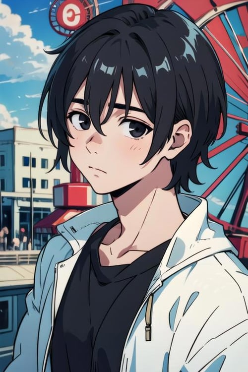 Mio Chibana | Umibe no Étranger / The Stranger by the Shore by andinmaro146 on Tensor.Art