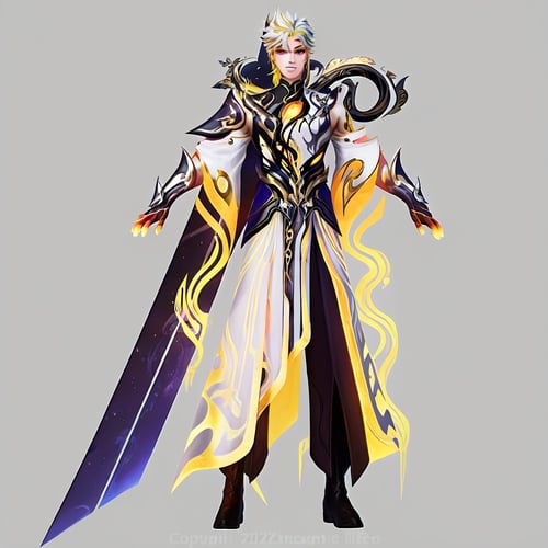 曜 螭龙剑 王者荣耀 Honor of Kings Yao by 小羽毛 on Tensor.Art