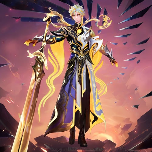 曜 螭龙剑 王者荣耀 Honor of Kings Yao by 小羽毛 on Tensor.Art