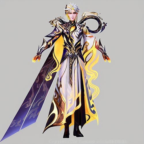 曜 螭龙剑 王者荣耀 Honor of Kings Yao by 小羽毛 on Tensor.Art