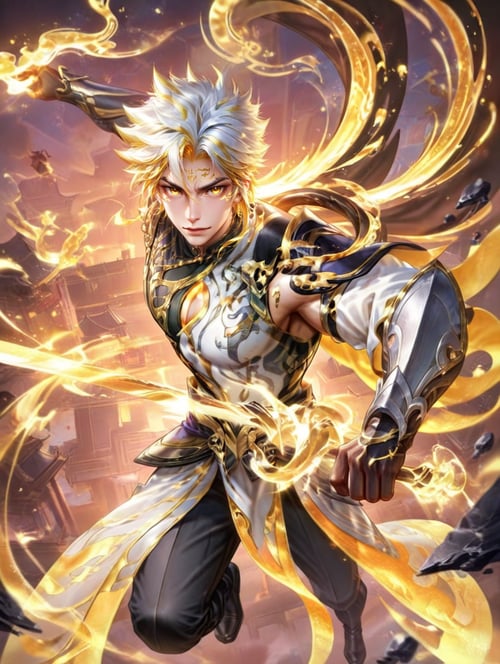 曜 螭龙剑 王者荣耀 Honor of Kings Yao by 小羽毛 on Tensor.Art