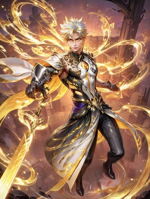 曜 螭龙剑 王者荣耀 Honor of Kings Yao by 小羽毛 on Tensor.Art