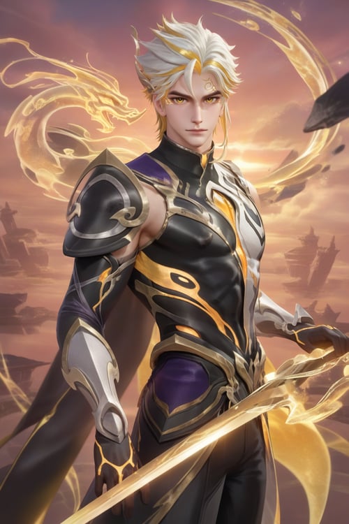 曜 螭龙剑 王者荣耀 Honor of Kings Yao by 小羽毛 on Tensor.Art