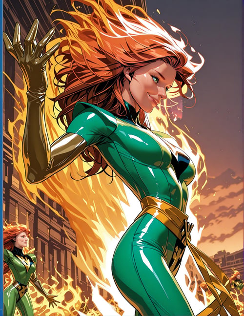 Jean Grey (X-men) Character LoRA Illustrious by Collapsed_Dreams on Tensor.Art