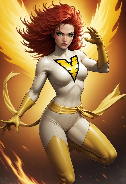 Jean Grey X-men Pony XL by Collapsed_Dreams on Tensor.Art