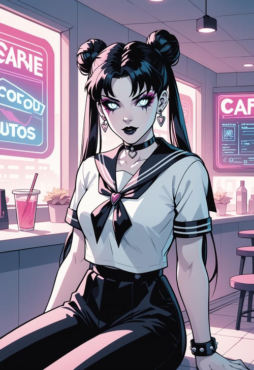 Comic Aesthetic Positive & Negative... | Tensor.Art | Tensor.Art