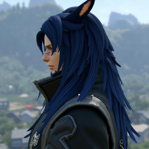 Face 2 Male Miqo'te - FFXIV LoRa - FLUX by Collapsed_Dreams on Tensor.Art