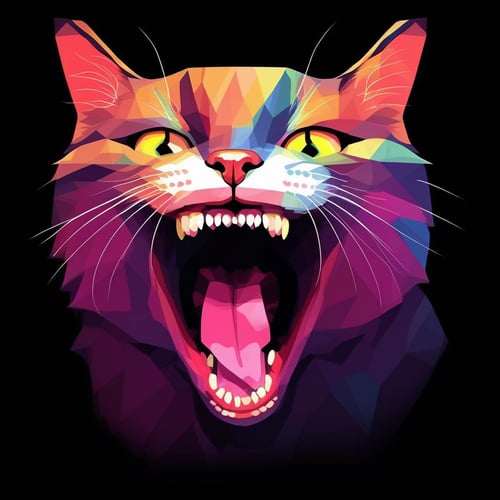 Prismatic Low Poly Vector Portraits by Collapsed_Dreams on Tensor.Art