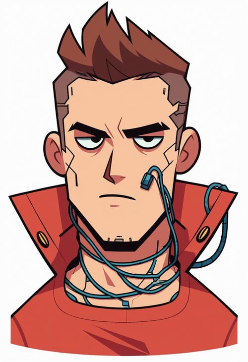 2d Cartoon Vector PDXL by Collapsed_Dreams on Tensor.Art