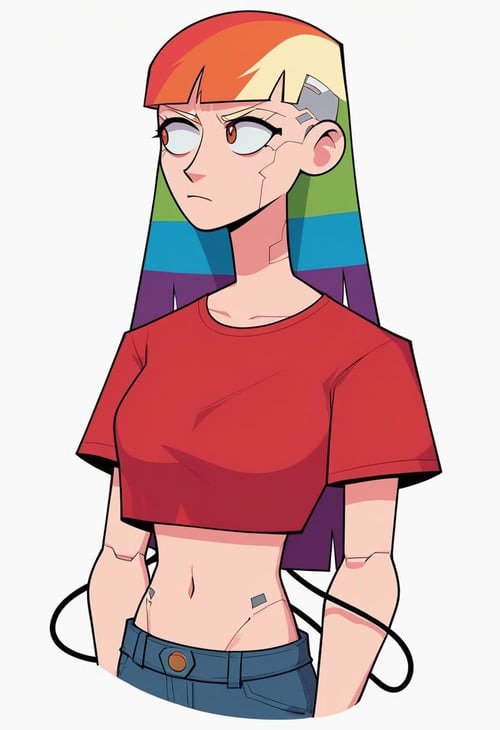 2d Cartoon Vector PDXL by Collapsed_Dreams on Tensor.Art