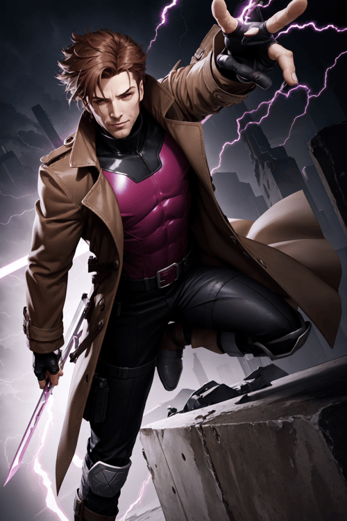 Remy Lebeau of X-men (GAMBIT) - v4 by Collapsed_Dreams on Tensor.Art