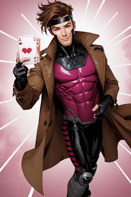 Remy Lebeau of X-men (GAMBIT) - v4 by Collapsed_Dreams on Tensor.Art