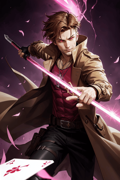 Remy Lebeau of X-men (GAMBIT) - v4 by Collapsed_Dreams on Tensor.Art