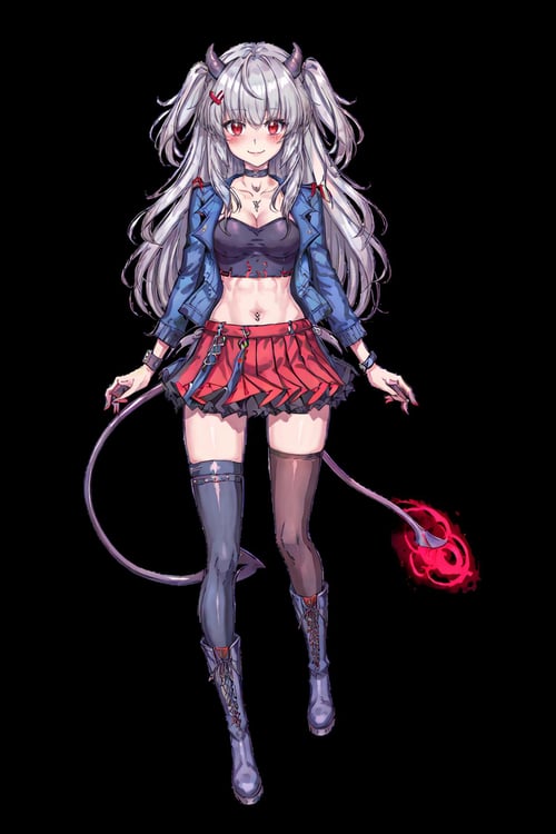 [Vtuber] Lucy Pyre (Demon Spawn) by Collapsed_Dreams on Tensor.Art