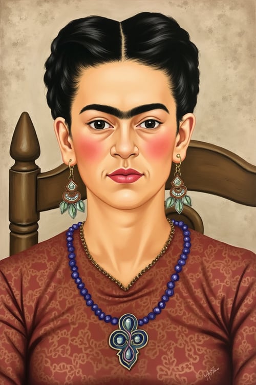 Frida Kahlo art style by pp_trusii on Tensor.Art