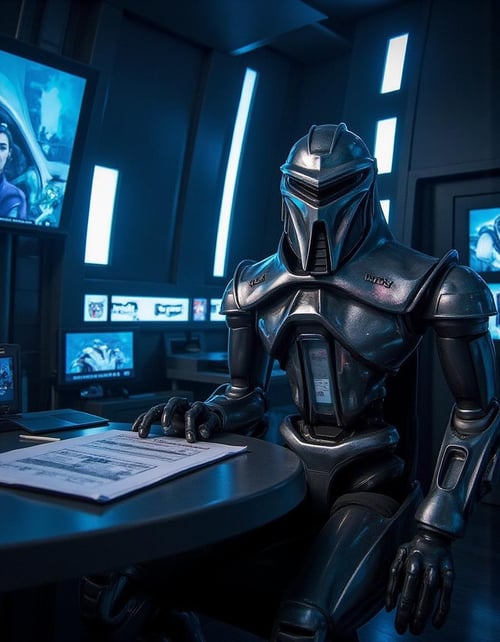 Cylon (From the Battlestar Galactica reboot) by NorfolkDave on Tensor.Art