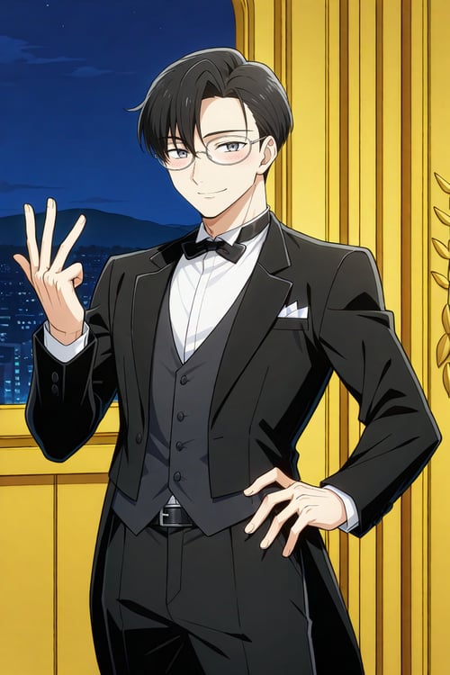 Kageyama - The Dinner Table Detective by Luche AI on Tensor.Art