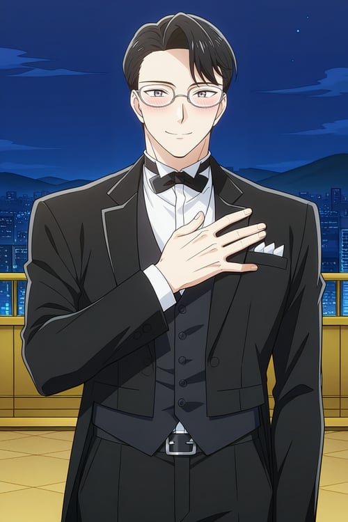 Kageyama - The Dinner Table Detective by Luche AI on Tensor.Art