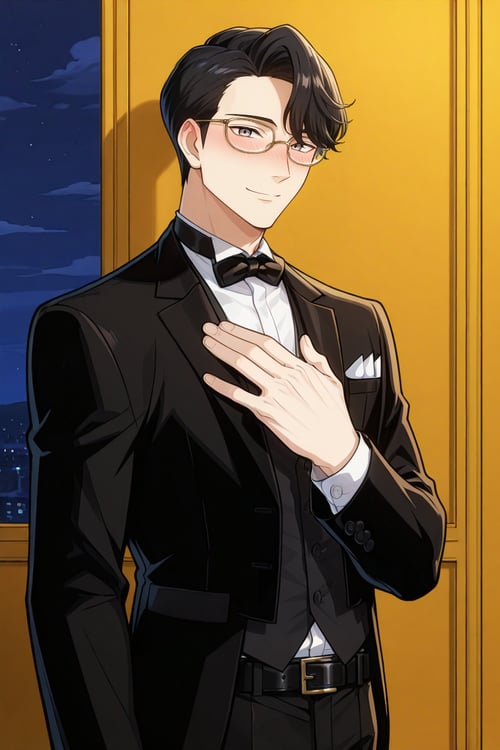 Kageyama - The Dinner Table Detective by Luche AI on Tensor.Art