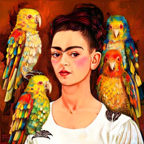 Frida Kahlo art style by pp_trusii on Tensor.Art