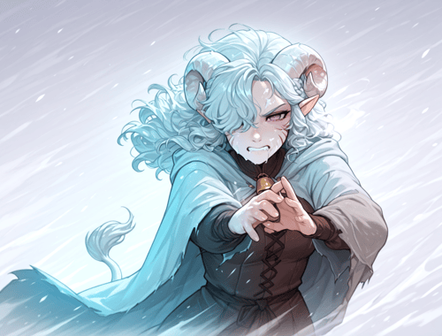 Frostbite ( magic ) by Tiefling_bard_Diana on Tensor.Art