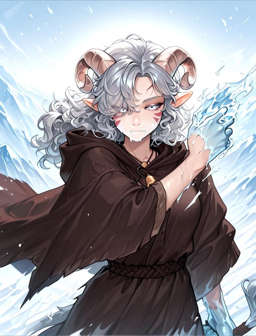 Frostbite ( magic ) by Tiefling_bard_Diana on Tensor.Art